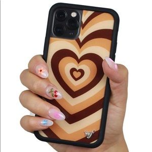 wildflower iphone 11 latte love phone case
